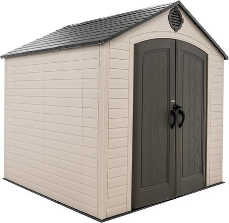 Lifetime Outdoor Storage Shed, 8x 7.5 Foot