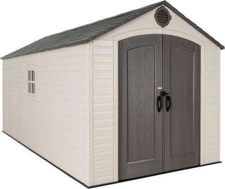Lifetime Outdoor Storage Shed, 8 x 15 Foot