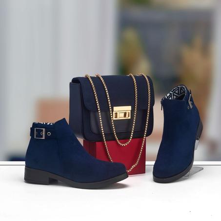 👜👢 باك أنيق + بوت مريح وأنيق