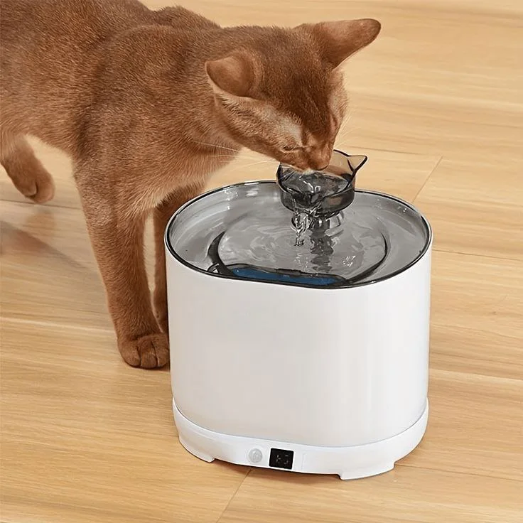 Smart Cat Water Fountain with Motion Sensor