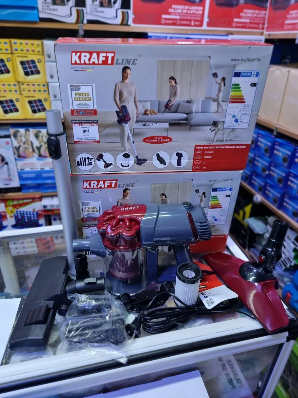 KRAFT High Speed Vacuum Cleaner 3000W – 12 in 1