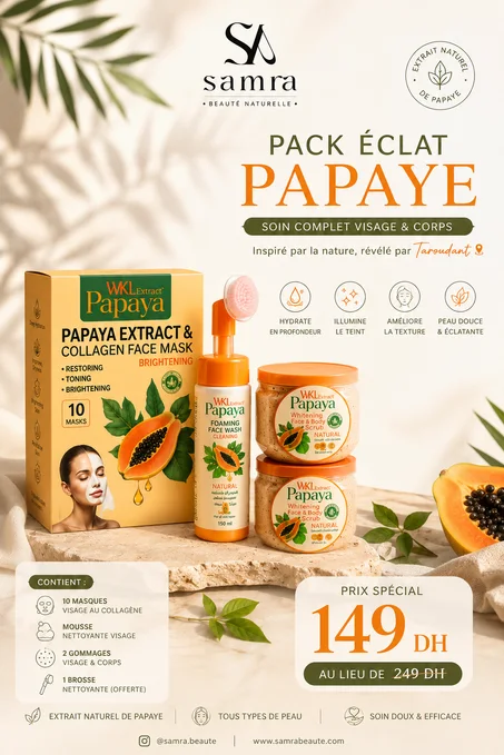 Pack Éclat Papaye