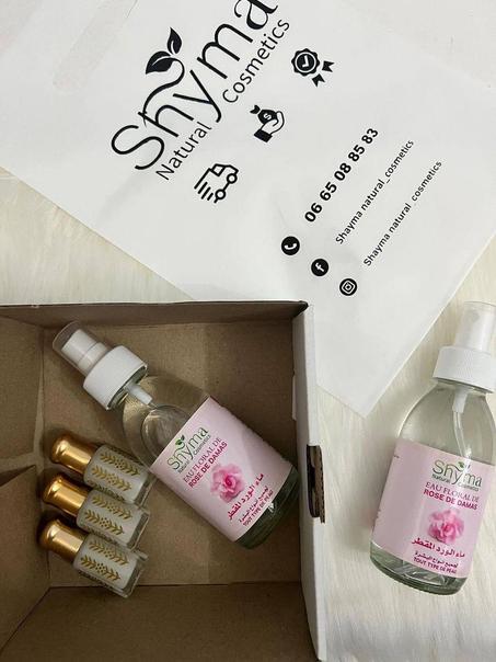 مسك الطهارة + ماء الورد الدمشقي المقطر