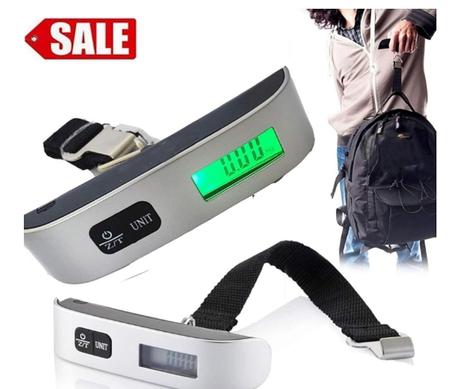 ميزان امتعة رقمي معلق من التيتشنوفو، ميزان امتعة محمول باليد للسفر مع شاشة ال سي دي، 50 كجم/110 باوند العلامة التجارية: اولتيكنوفو