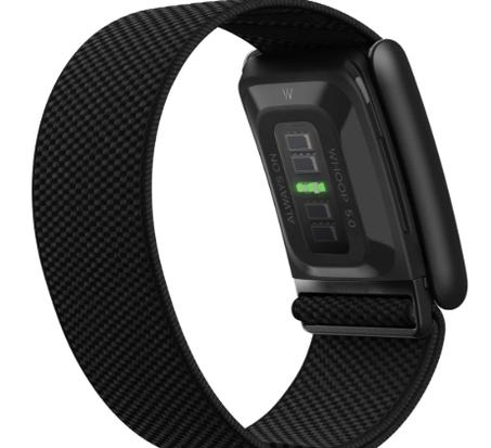 جهاز تتبع الصحة واللياقة البدنية ووب بيك 5.0 من ووب قابل للارتداء، جهاز تتبع النشاط والنوم على مدار 24/7 ومراقبة معدل ضربات القلب وتقلبات معدل ضربات القلب ومراقبة التوتر|تدريب مخصص