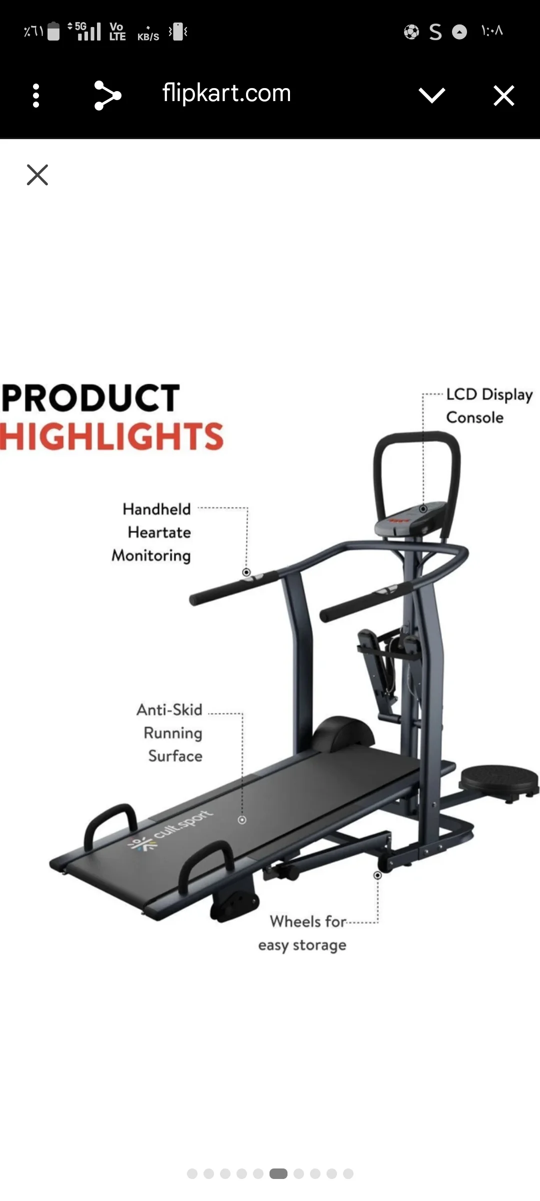 ✨جهاز جري بدون كهرباء 5في 1 متعددة الاستخدام للجسم كامل 🫡🔥