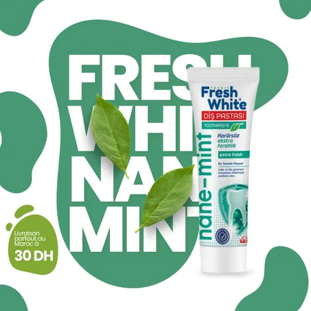 Fresh White Nane-Mint