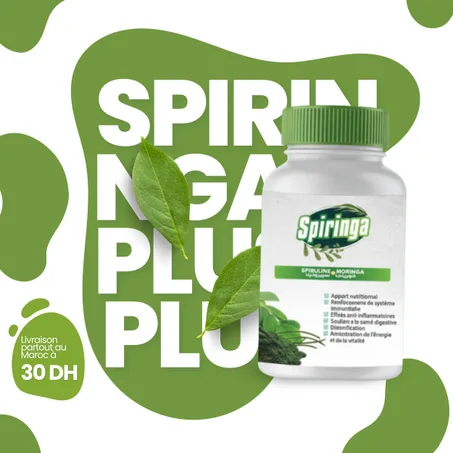 Gélules Spiruline – Mélange Moringa
