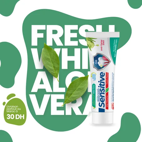 Fresh White Sensitive – Aloe Vera