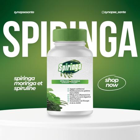 Gélules Spiruline – Mélange Moringa