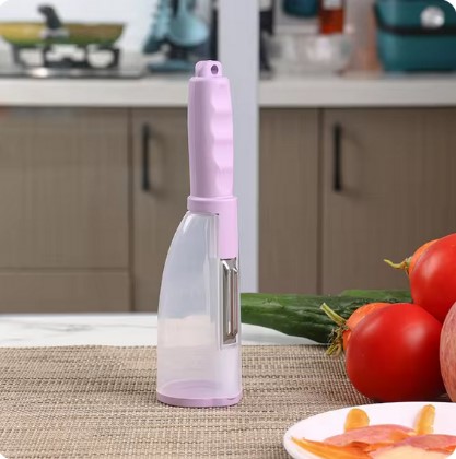 🥕🍎 مقشرة الفواكه والخضروات 3 في 1 – السرعة والدقة في مطبخك! 🍎🥕