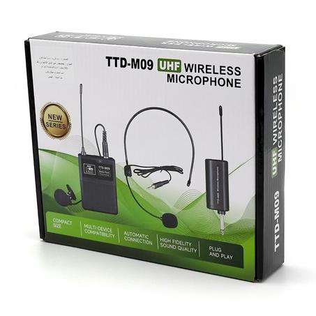 Microphone UHF _Sans Fil Rechargeable  _ ميكروفون لاسلكي قابل للشحن