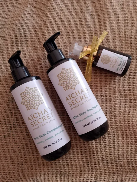 Coffret Aloe Essence – Soin naturel complet pour des cheveux doux et brillants