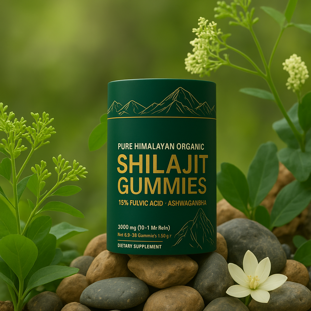 Bonbons Shilajit Himalaya – Mémoire & Vitalité