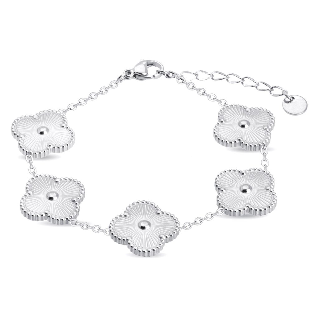 Bracelet Van Cleef Style – Unisexe -silever