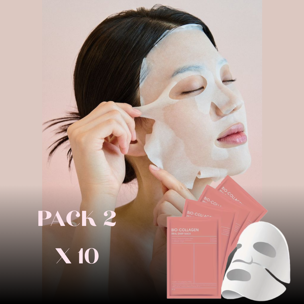 Pack 2: Deep Collagen Lifting Mask – 10 Pieces