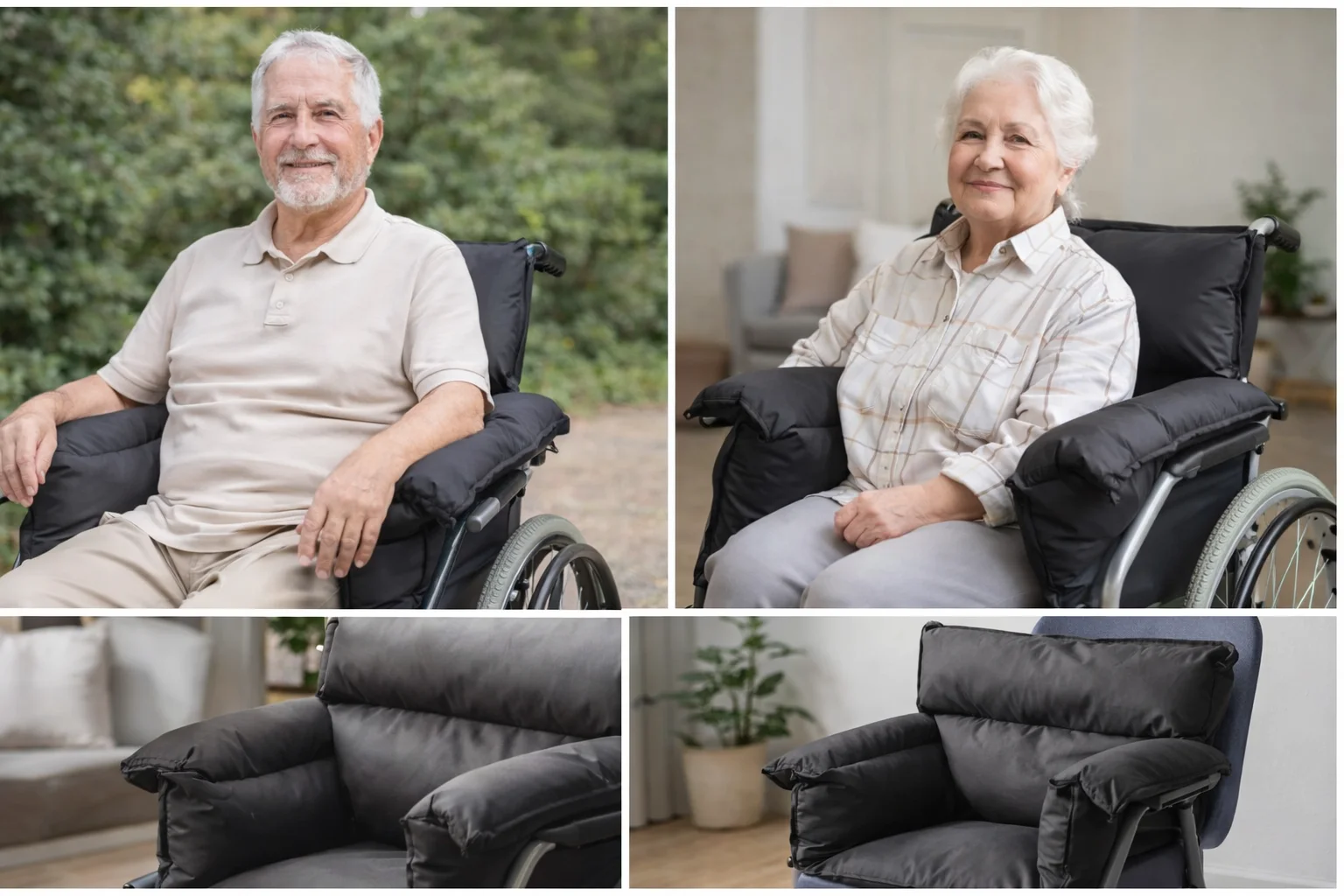 oreiller médical conçu pour soutenir votre corps quelle que soit votre position assise.