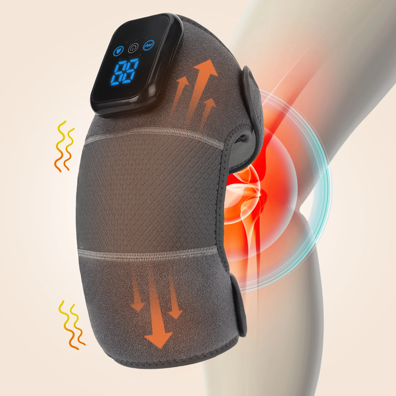 Heating Leg Massager Shoulder Brace Knee Massager Pain Relief