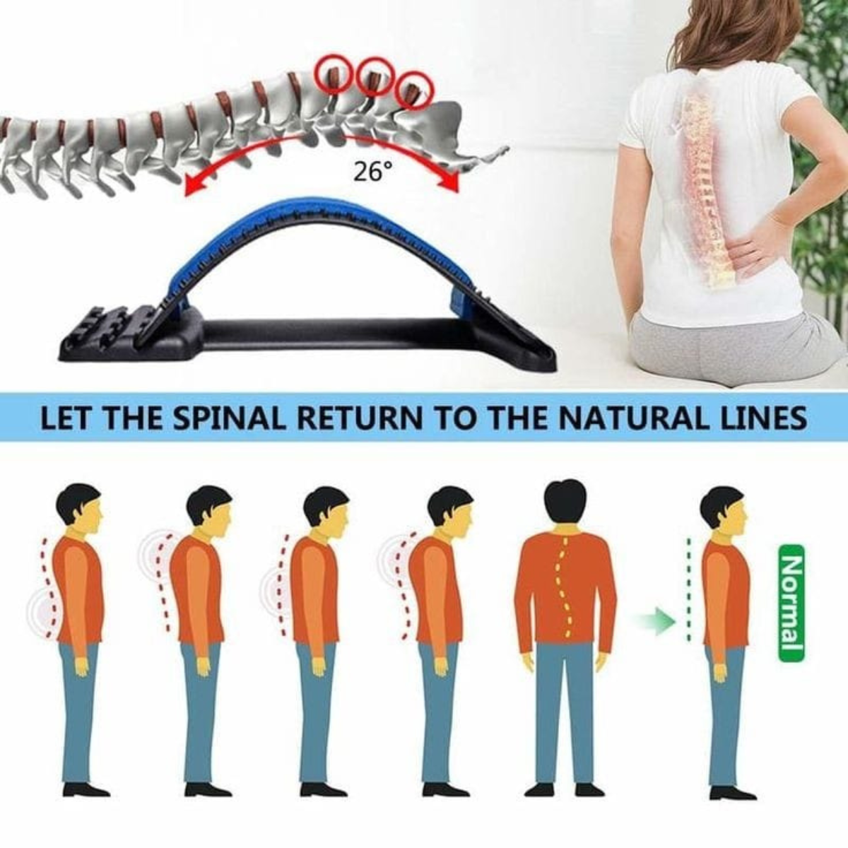 Back massager stercher