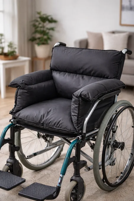 oreiller médical conçu pour soutenir votre corps quelle que soit votre position assise.