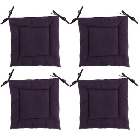 Galettes de chaise rembourrée Lot de 4