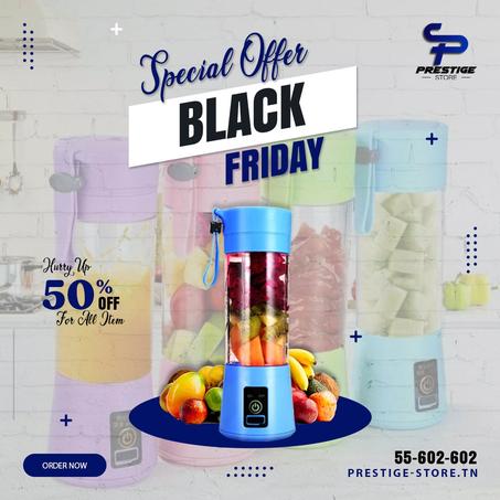 Hommer Mini Mixeur de Fruits Portable électrique Rechargeable avec USB – 380ml