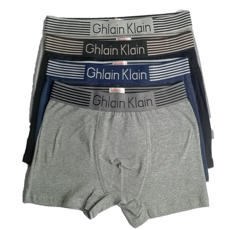 باك أربع بوكسرات رجالية