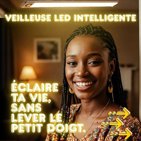 Veilleuse LED Avec Capteur De Mouvement