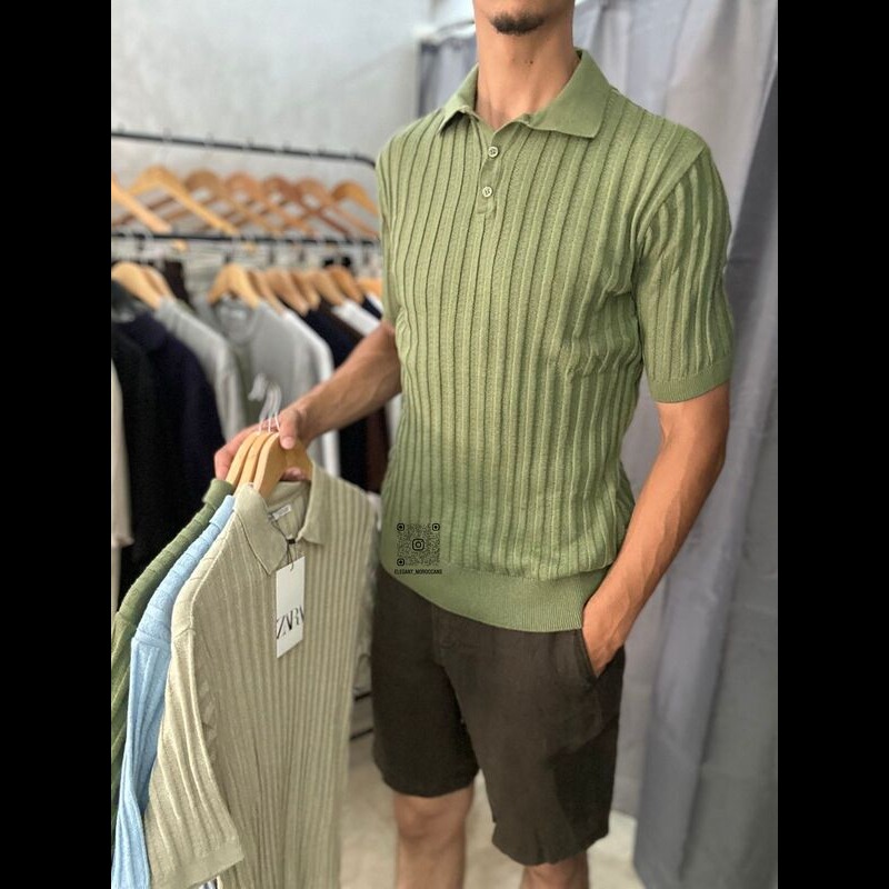 Polo avec bouton – Old Money Style