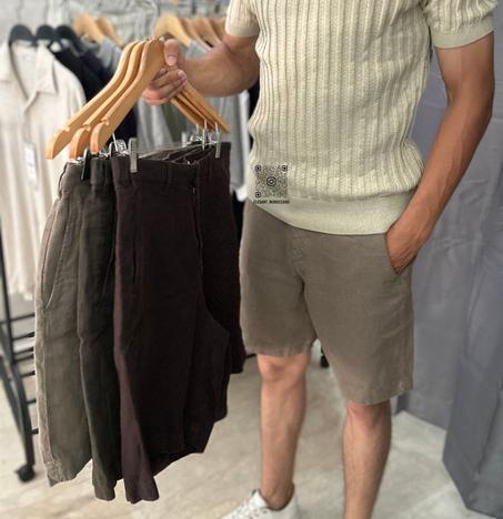 Short Le lin Zara Original
