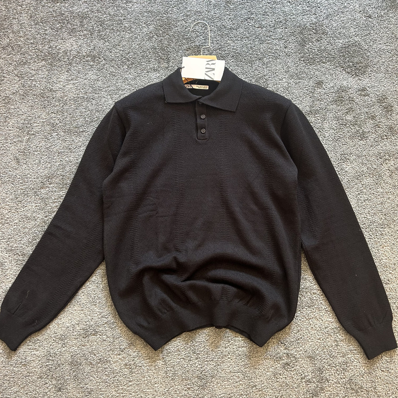 Polo Classique à Manches Boutonnées