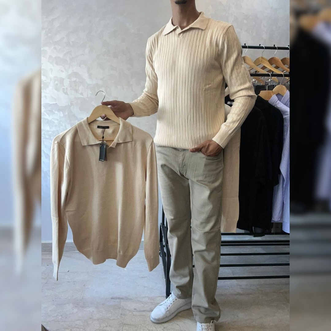 Polo Old Money avec manches