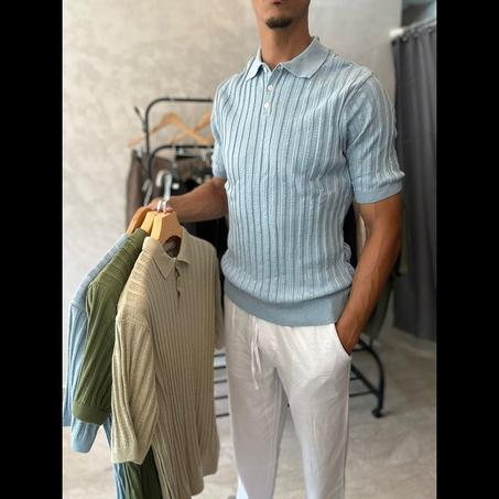 Polo avec bouton – Old Money Style