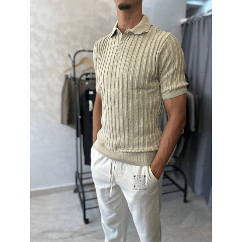 Polo avec bouton – Old Money Style