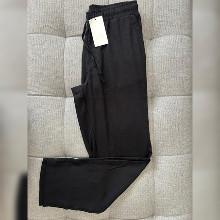 Pantalon - le lin noir