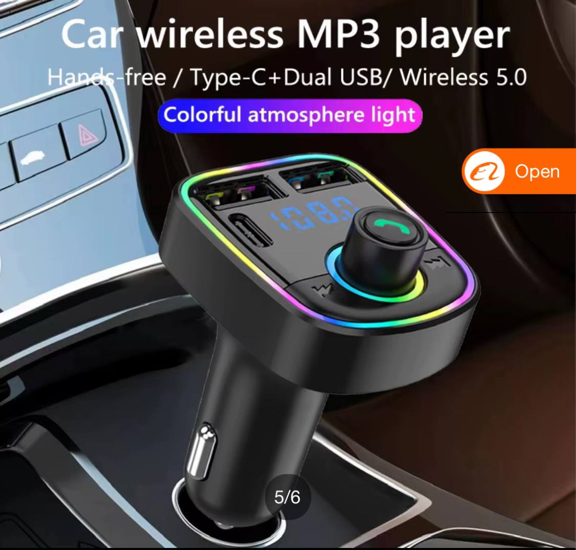 BT CAR & CHARGE موسيقى، مكالمات، وشحن فائق السرعة!