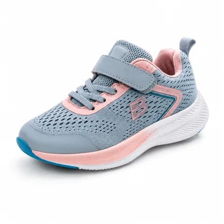 Sneakers Fille Memory Foam Bleu & Rose - du 30 au 35 • Espagne
