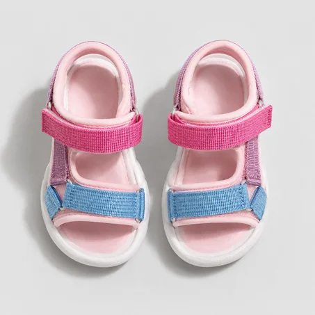 Sandales Bébé Rose Pastel à Scratch Confort - du 19 au 24 • Espagne