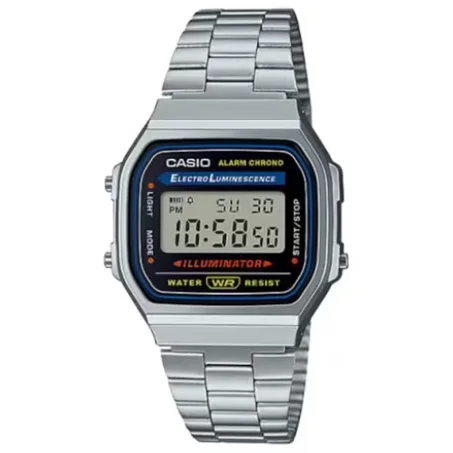 ⌚ Casio A168WA-1 – Le Classique Intemporel en Acier ✨