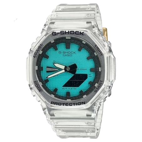 Casio G-Shock GA-2100-1A4ER – Transparent Sky Blue Edition