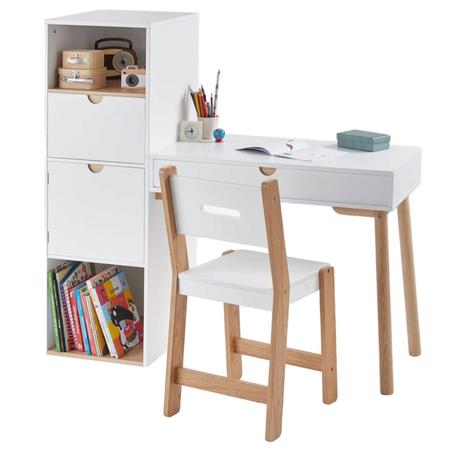 Bureau ARNAUD avec chaise - 125 * 120 * 50 cm