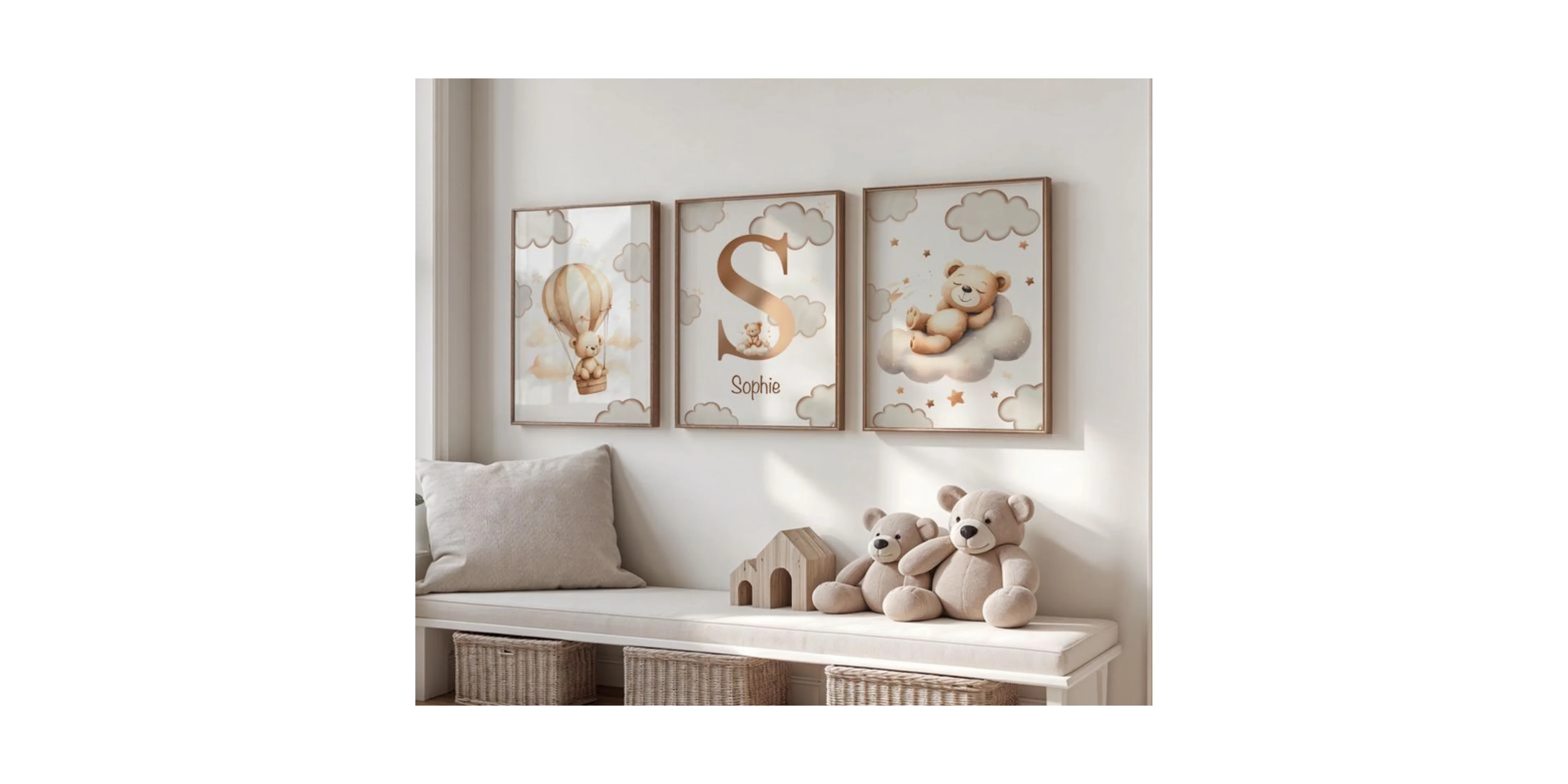 Trio de Tableaux Personnalisés ✨