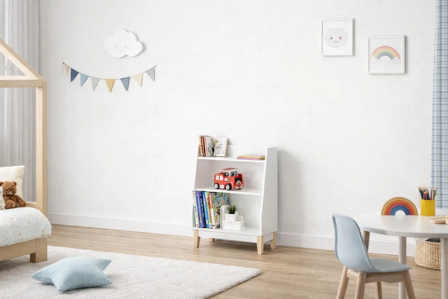 Pack MIDOU - Lit Montessori  + Bureau + Rangement + 🎁