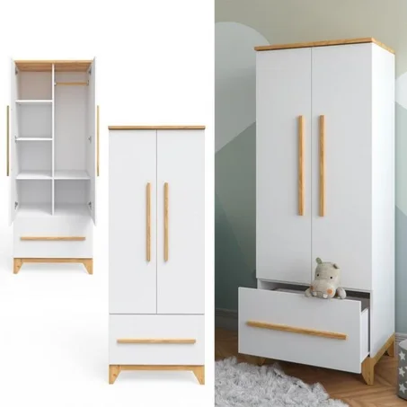 Armoire ROMEO scandinave - 180 * 70 * 45 cm