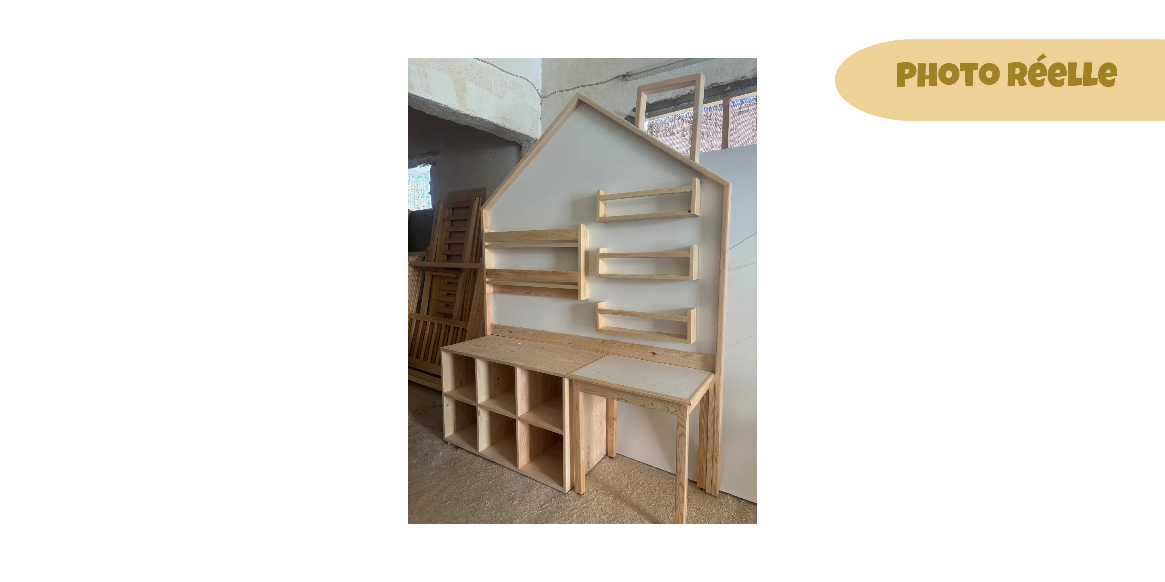 Bureau Cabane Maison Bois