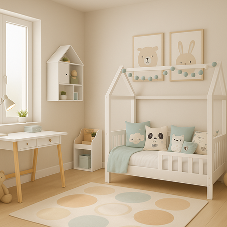 Pack JULIEN - Lit cabane  + Bureau + Rangement +🎁