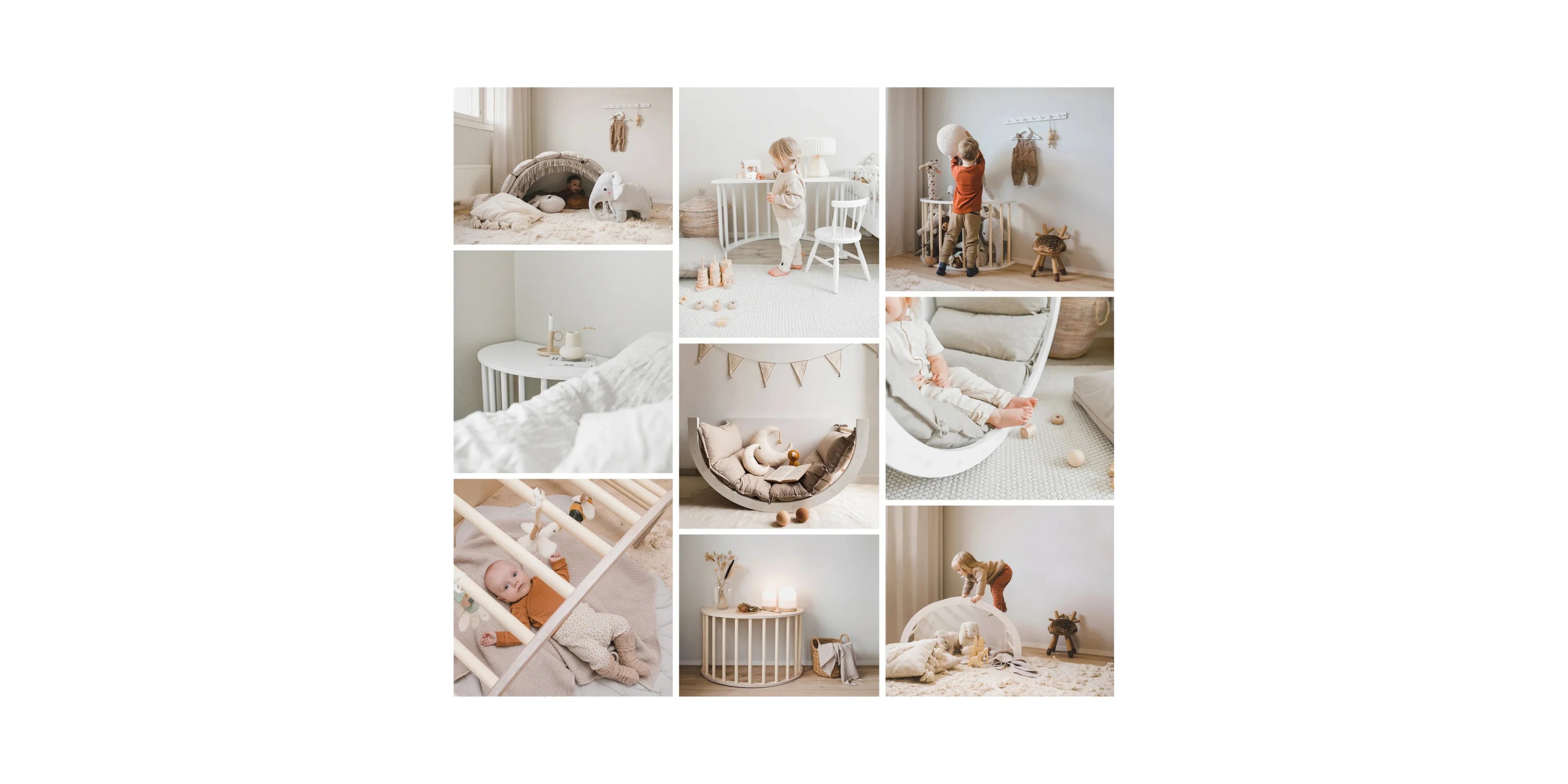 Arche d’escalade ROCKER - Ensemble de bascule Montessori en bois