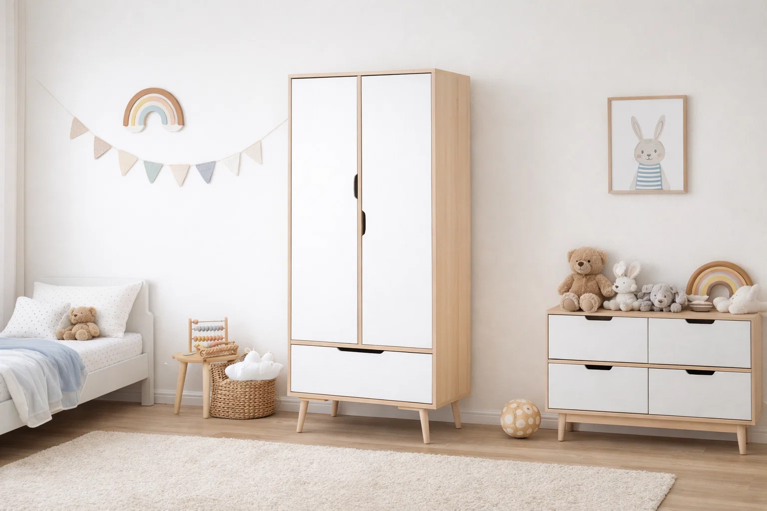 Armoire Sofie pour Enfant - 180 * 80 * 45 cm