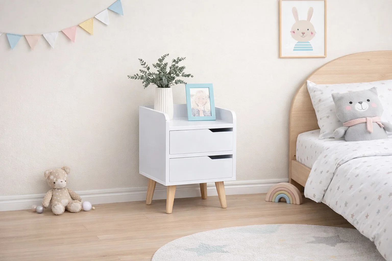 Table de nuit PINO - 50 * 45 * 35 cm