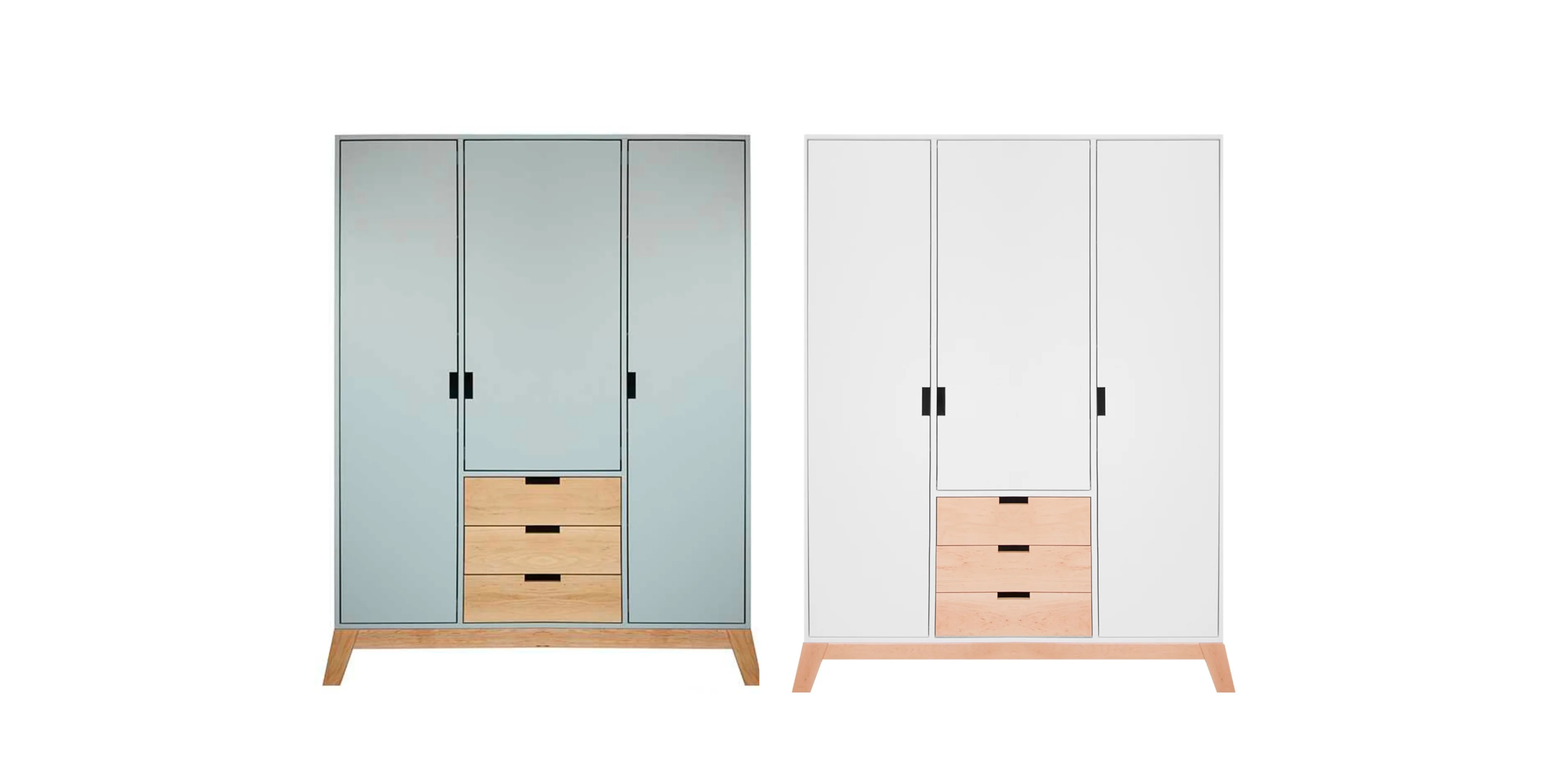Armoire SCANDI - 140 * 180 * 50 cm